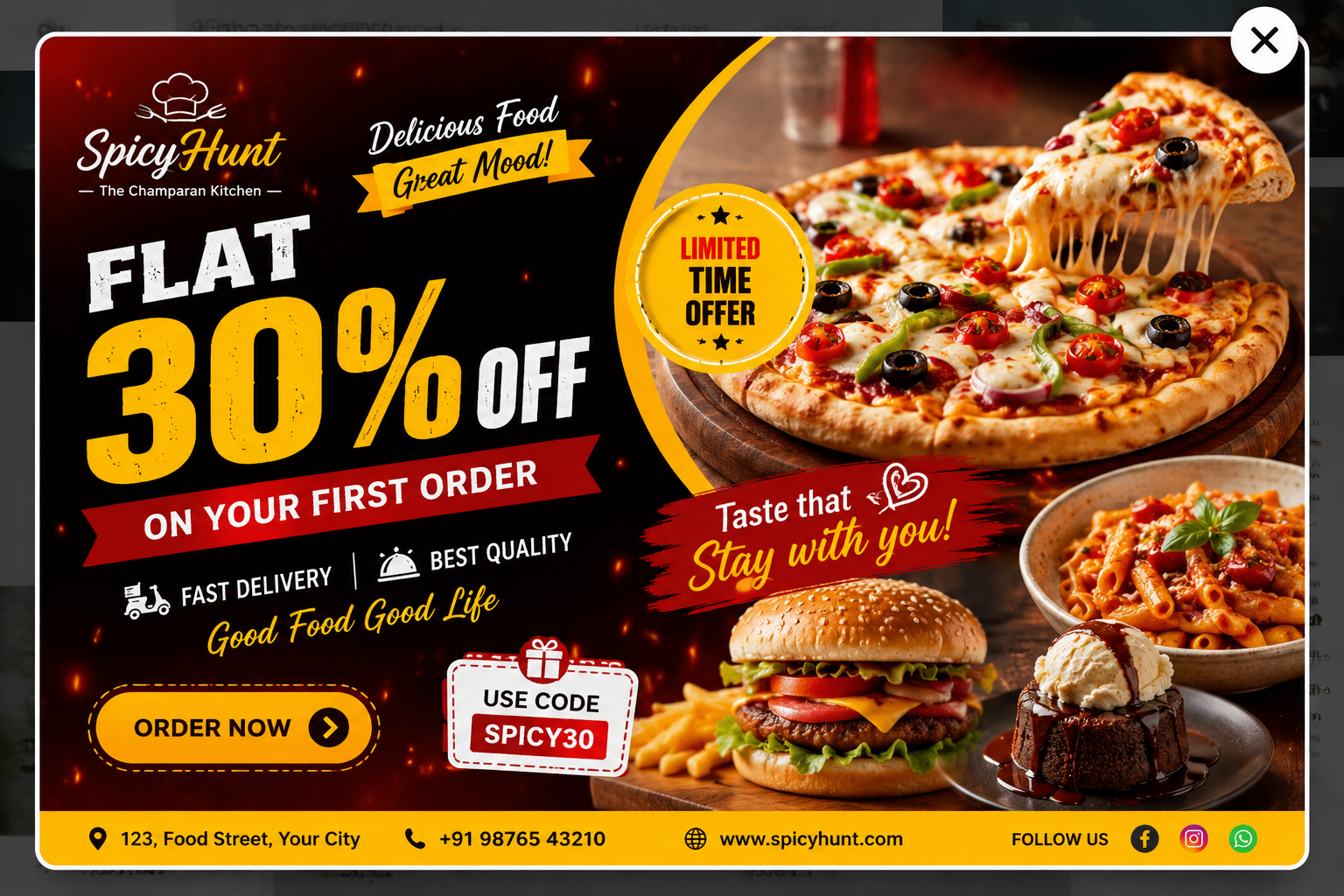 Restaurant Banner